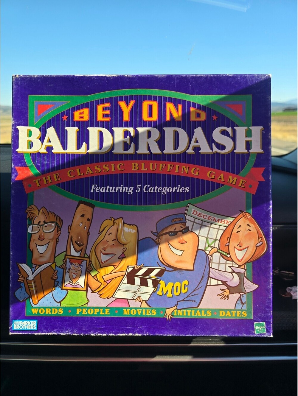 Beyond Balderdash Board Game 1997 Parker Brothers Hasbro Vintage Complete